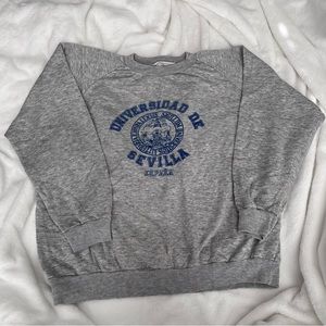 Vintage Universidad de Sevilla España raglan